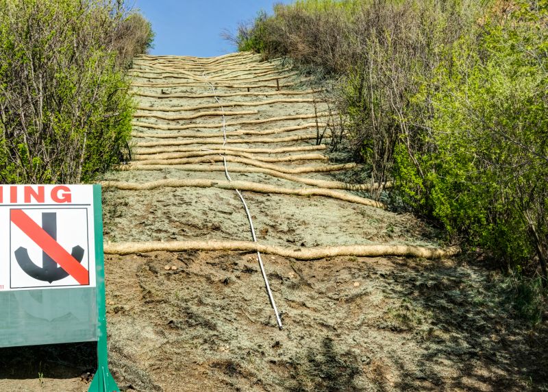 Slope Shaping for Erosion Control