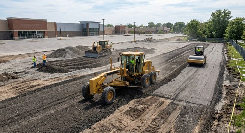 Parking Lot Gravel Repair in Cleveland, TN