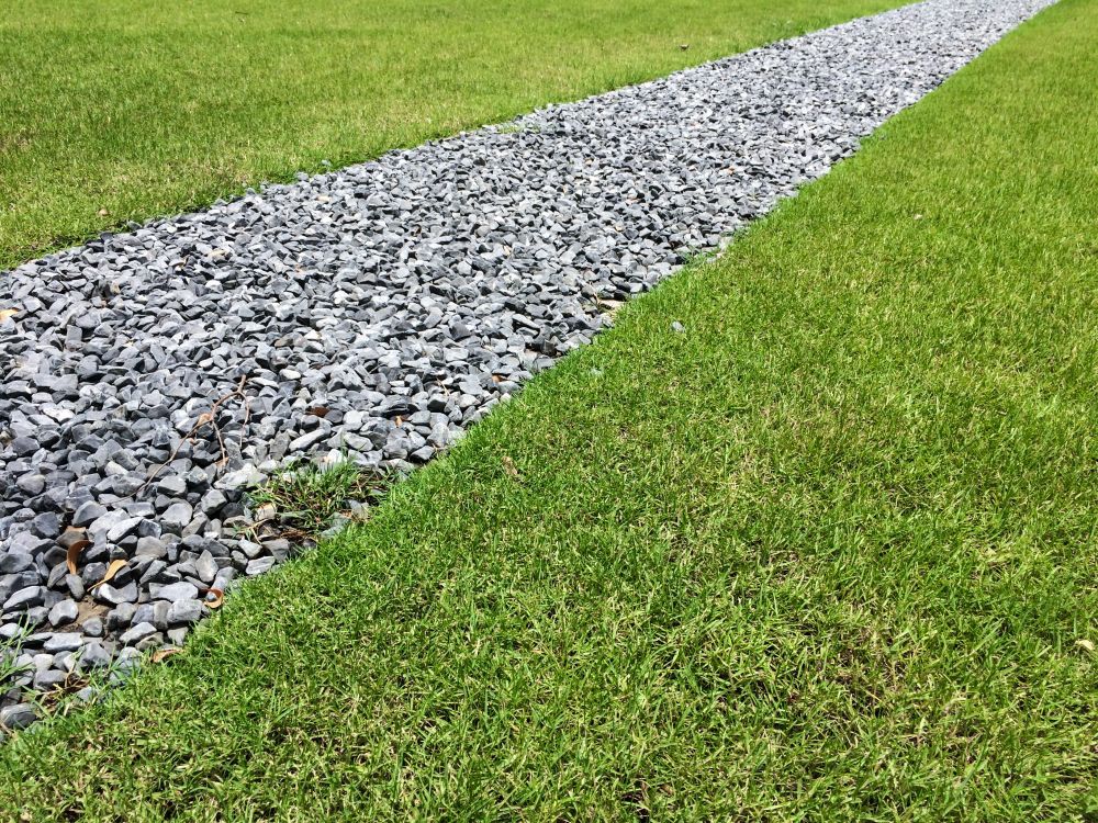 Gravel Sidewalk Installation